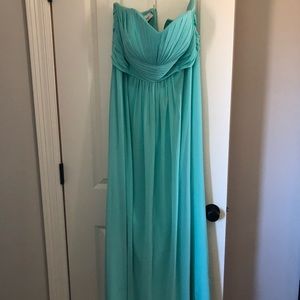 David’s Bridal bridesmaid dress.